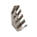Cal-Mil Aspen 4-Section Slanted Countertop Cup/Lid Organizer, 4.5 inch Width x 20 inch Depth x 19.5 inch Height