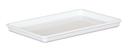 Cal Mil White Melamine Tray, 13 inch Width x 9 inch Depth x 1 inch Height -- 6 per case