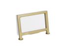 Cal Mil Heritage Signage with Rectangle Frame, 3.5 inch Width x 1 inch Depth x 2 inch Height -- 6 per case
