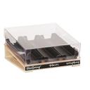 Cal-Mil Acrylic Hinged Write-On Bagel Display Cover for 22062 Base
