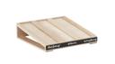 Cal Mil Blonde Write-On Bagel Display, 15 inch Width x 16 inch Depth x 4.25 inch Height