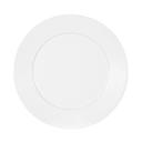 Cal-Mil Classic Rim White Melamine Plate, 7 inch Dia. x 0.75 inch Height