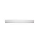 Cal-Mil Hudson White Melamine Platter, 16 inch Dia. x 1.5 inch Height