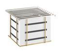 Cal Mil Empire White Chafer Alternative, 10 inch Width x 10.25 inch Depth x 7.5 inch Height