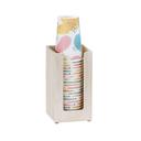Cal-Mil Newport Cup and Lid Holder, 5 inch Width x 5 inch Depth x 9 inch Height -- 4 per case