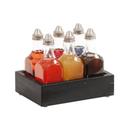 Cal-Mil Cinderwood Bitters Caddy, 7.5 inch Width x 5.5 inch Depth x 6.5 inch Height