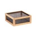 Cal-Mil Camden 9 Section Condiment Organizer, 12 inch Width x 12 inch Depth x 4.5 inch Height