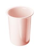 Cal Mil Blush Solid Melamine Cylinder, 4.5 inch Dia. x 5.5 inch Height
