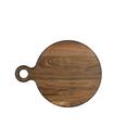 Cal-Mil Sydney Walnut Serving Board, 14 inch Dia. x 0.75 inch Height