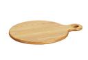 Cal Mil Sydney Oak Serving Board, 16 inch Dia. x 0.75 inch Height