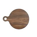 Cal-Mil Sydney Walnut Serving Board, 16 inch Dia. x 0.75 inch Height -- 3 per case