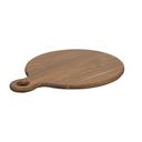 Cal-Mil Sydney Walnut Serving Board, 16 inch Dia. x 0.75 inch Height