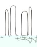 Cal Mil Chrome Bowl Holder, 6.5 inch Width x 6.5 inch Depth x 7.375 inch Height