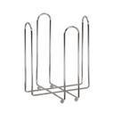 Cal-Mil Chrome 6 inch Bowl Holder, 6.5 inch Width x 6.5 inch Depth x 7.375 inch Height