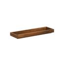 Cal-Mil Sydney Walnut Tray, 20 inch Width x 6 inch Depth x 1.5 inch Height