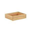 Cal-Mil Sydney Oak Tray, 10 inch Width x 12 inch Depth x 3 inch Height