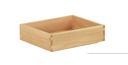 Cal Mil Sydney Oak Tray, 10 inch Width x 12 inch Depth x 3 inch Height