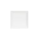 Cal-Mil White Melamine Square Plate, 8 inch Width x 8 inch Depth x 1.37 inch Height -- 6 per case