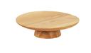 Cal Mil Sydney Oak Cake Pedestal, 12 inch Dia. x 3 inch Height