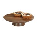 Cal-Mil Sydney Walnut Cake Pedestal, 12 inch Dia. x 3 inch Height
