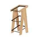 Cal-Mil Sydney Oak 3 Tier Merchandiser, 12.5 inch Width x 13 inch Depth x 27.75 inch Height