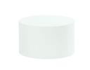 Cal Mil Juno Durable White Metal Riser, 12 inch Depth x 7 inch Height