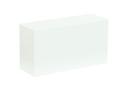 Cal Mil Juno Durable White Metal Rectangle Riser, 20.5 inch Width x 7 inch Depth x 11 inch Height