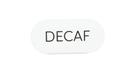 Cal Mil Juno Oval Decaf Tent, 4.5 inch Width x 2 inch Height