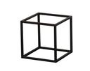 Cal Mil Onyx Square Tube Riser, 12 inch Width x 12 inch Depth x 12 inch Height