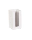 Cal Mil White Classic Napkin Display, 4.5 inch Width x 4.5 inch Depth x 8 inch Height