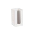 Cal-Mil White Classic Napkin Display, 4.5 inch Width x 4.5 inch Depth x 8 inch Height