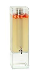 Cal Mil Polycarbonate Beverage Dispenser with Ice Chamber, 3 Gallon Capacity