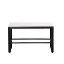 Cal-Mil White Nesting Table, 38 inch Width x 18 inch Depth x 27 7/8 inch Height