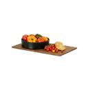 Cal-Mil Sydney Walnut Serving Flats, 12 inch Width x 20 inch Depth x 0.75 inch Height