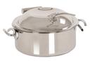 Cal Mil Silver Induction Pot, 13 inch Width x 8 inch Height