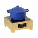 Cal-Mil Oak Sydney Induction Unit, 22 inch Width x 14 inch Depth x 13 inch Height