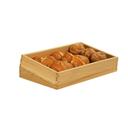 Cal-Mil Sydney Oak Angle Tray, 12 inch Width x 20 inch Depth x 3 inch Height