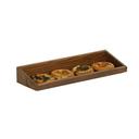 Cal-Mil Sydney Walnut Angle Tray, 6 inch Width x 10 inch Depth x 3 inch Height