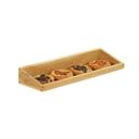 Cal-Mil Sydney Oak Angle Tray, 6 inch Width x 10 inch Depth x 3 inch Height