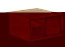 Cal Mil Sydney Walnut Bread Case, 13.63 inch Width x 13 inch Depth x 7.13 inch Height