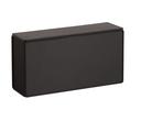 Cal Mil Onyx Durable Black Metal Rectangular Riser, 20.5 inch Width x 7 inch Depth x 11 inch Height