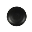 Cal-Mil Hand Thrown Black Melamine Plate, 11 inch Dia. x 1 inch Height -- 6 per case