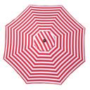 American Maid Aluminum Red and White Stripe Umbrella, 9 feet -- 4 per case