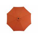 American Maid Aluminum Orange Umbrella with Crank, 9 feet -- 4 per case