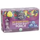 Uncle Matts Organic Unsweetened Superfruit Punch Juice, 6.75 Fluid Ounce -- 32 per case