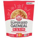 Manitoba Harvest Maple and Brown Sugar Superseed Instant Oatmeal, 9 Ounce -- 6 per case