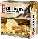 Clif Builders Vanilla Almond Bar, 6 count per pack -- 6 per case.