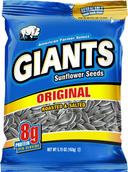 Giants Roasted and Salted Kettle Roast Sunflower Seed - Powerwing -- 40 per case