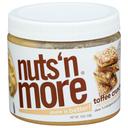 Nuts N More Toffee Crunch Peanut Butter Spread, 15 Ounce -- 6 per case
