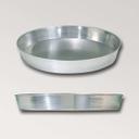 American Metalcraft 9000 Series Heavy-Weight Aluminum Tapered Pizza Pan, 5 x 4 3/8 x 1 1/8 inch